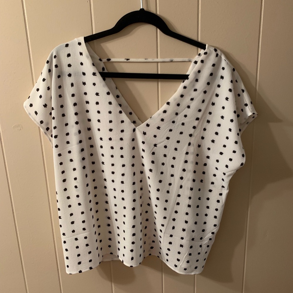Polka dot blouse/shirt
